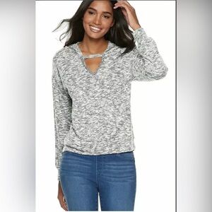 Women's Juicy Couture Hoodie L Gray